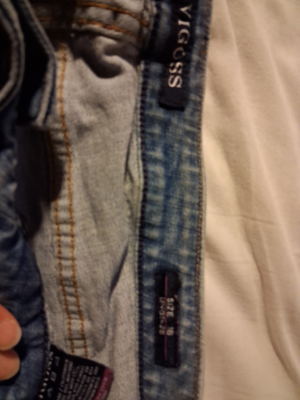 Vigoss Men's Light Blue Denim Jeans
